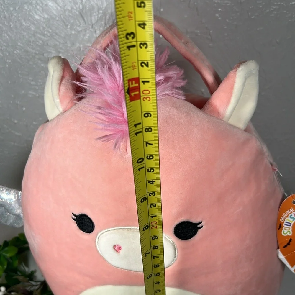NEW Squishmallows Pail Bucket Paloma Pig Stuffed Squishmallows Childs Animal Pai